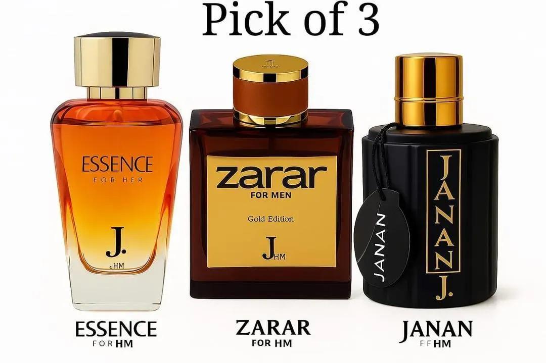 3 PC Set Janan Gold+ Zarar gold + Essence Long Lasting Fragrance