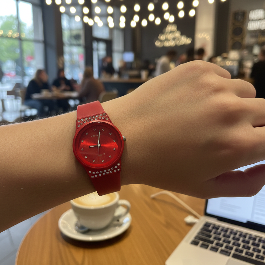 Ladies Stylish Watch | Brown