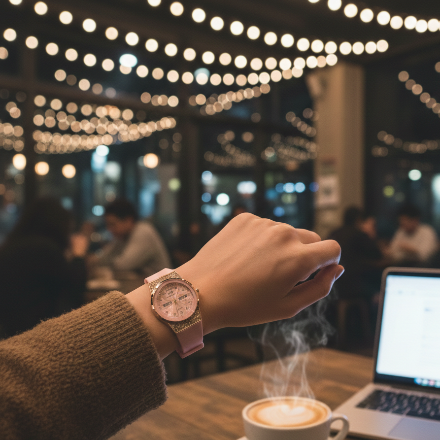 Ladies Stylish Watch | Brown