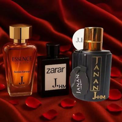3 PC Set Janan Gold+ Zarar gold + Essence Long Lasting Fragrance